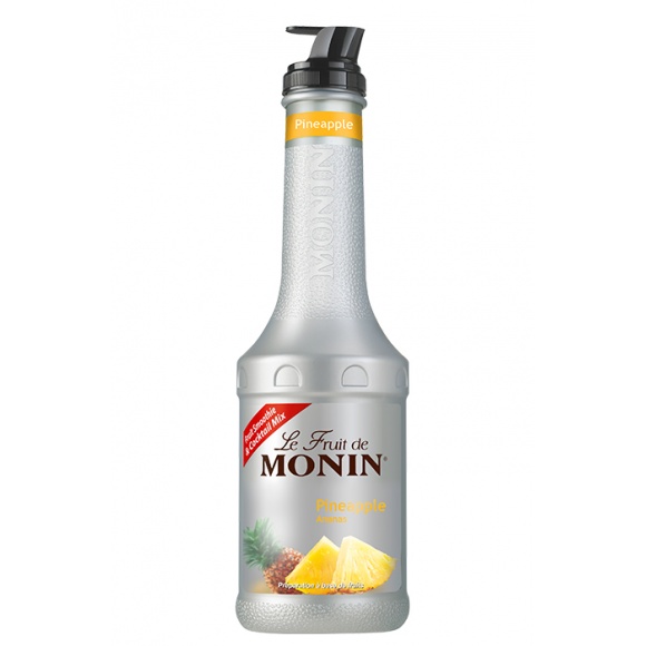 MONIN PINEAPPLE FRUIT PUREE 1L